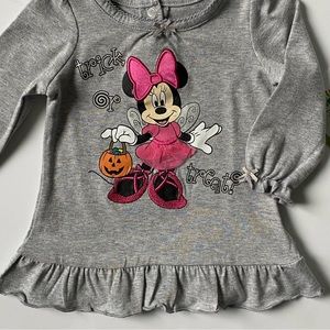 Halloween Shirt Size 0 3 Months NWT Gymboree Car Ghost Pumpkin Gray Baby Girls